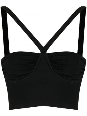 Σουτιέν bralette Galvan London μαύρο