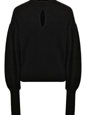 Кашемировый пуловер Tegin черный