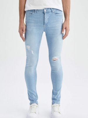 Skinny fit džínsy Defacto modrá