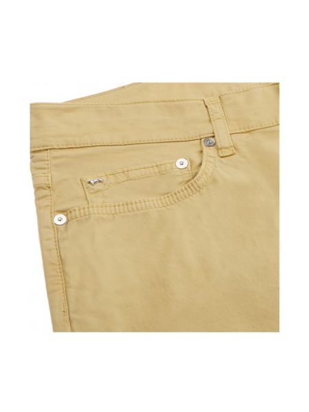 Pantalones chinos de algodón con bolsillos Harmont & Blaine beige