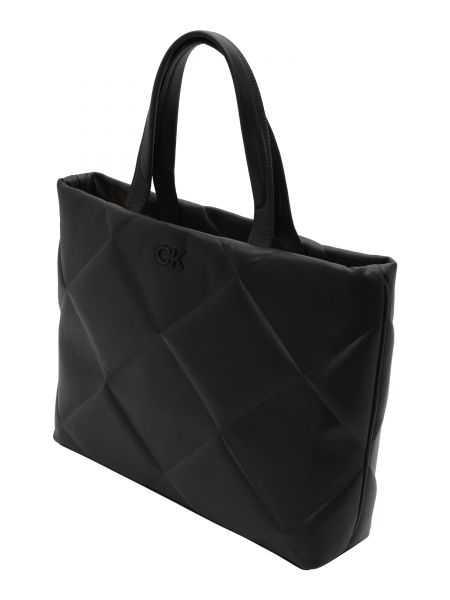 Τσάντα shopper Calvin Klein μαύρο