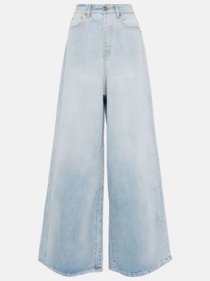 Jeans a vita alta baggy Vetements blu