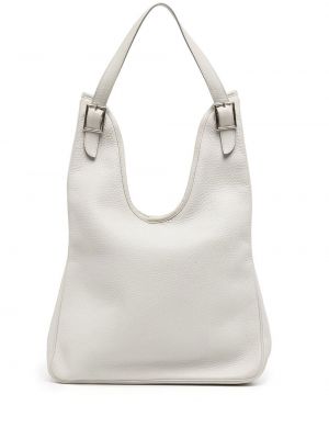 Τσάντα ώμου Hermès λευκό