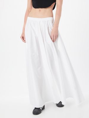 Maxi φούστα Weekday λευκό