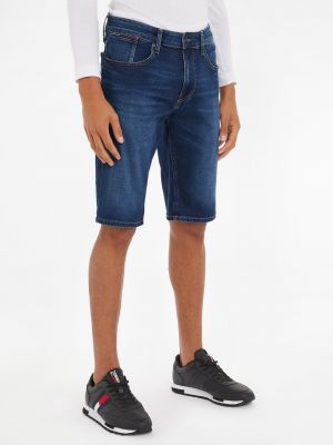 Džínsové šortky Tommy Jeans modrá