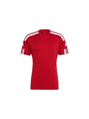 Červené tričko s krátkými rukávy Adidas