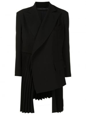 Plisiran asimetrični blazer Gloria Coelho črna