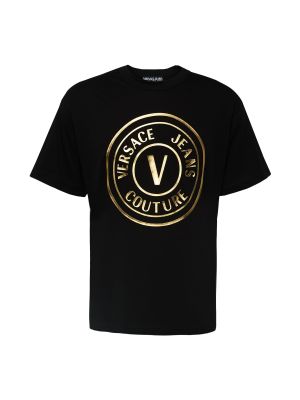 Тениска Versace Jeans Couture черно