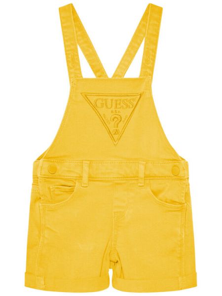 Ogrodniczki K1GK10 WB5Z0 Żółty Regular Fit Guess