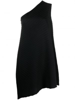 Sukienka plisowana Issey Miyake czarna