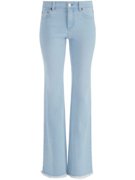 Flared jeans Alice + Olivia blå