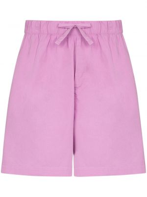 Pantalones cortos con cordones Tekla violeta