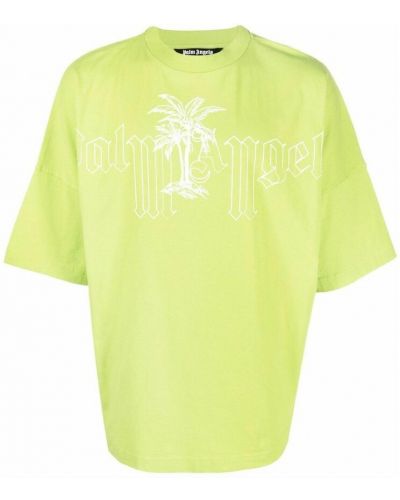 T-shirt Palm Angels, zielony