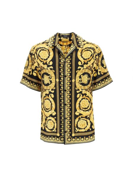 Koszula w abstrakcyjne wzory Versace