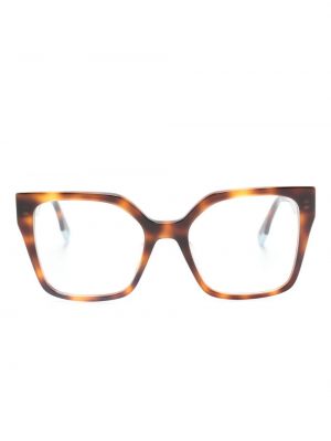 Okulary Fendi Eyewear brązowe