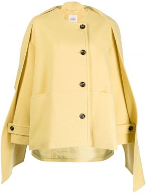 Manteau à capuche Studio Tomboy jaune