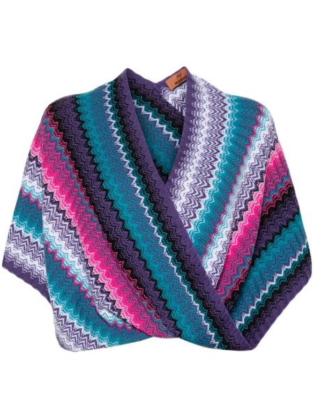 Fular Missoni mavi