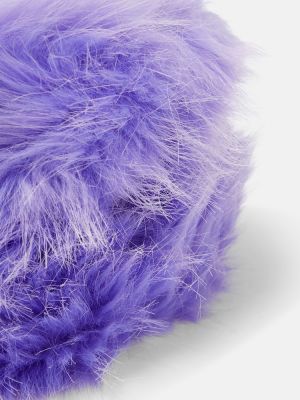 Sombrero de pelo Ruslan Baginskiy violeta