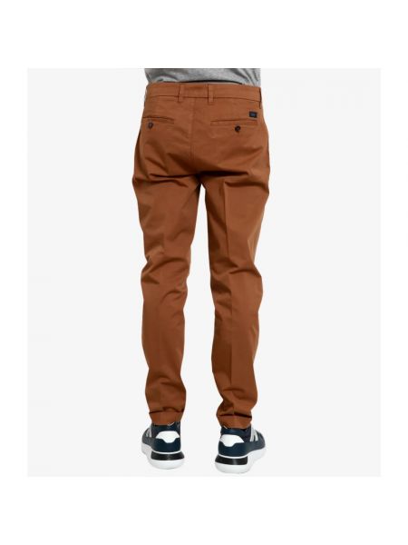 Pantalones chinos Fay marrón