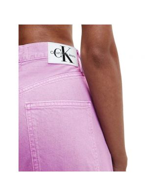 Jeansy Calvin Klein Jeans różowe