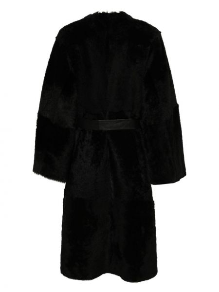 Dvipusis paltas Desa 1972 juoda