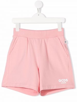 Shorts för tjejer Gcds Kids rosa