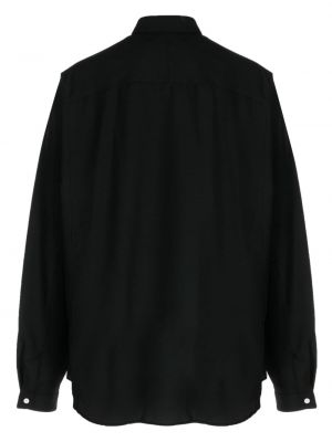 Chemise en coton avec manches longues Nicolas Andreas Taralis noir