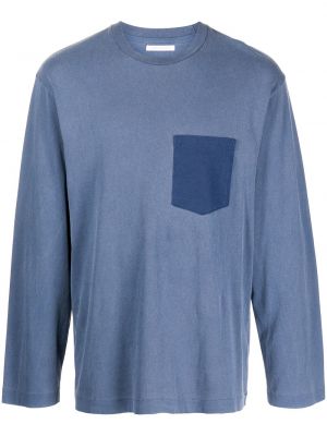 Camiseta de manga larga manga larga John Elliott azul