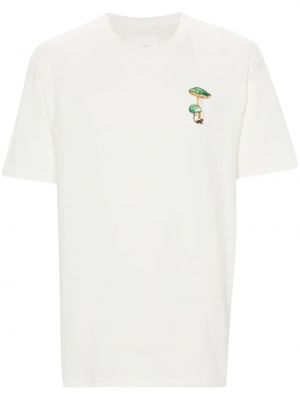 Bavlnené tričko Jil Sander biela