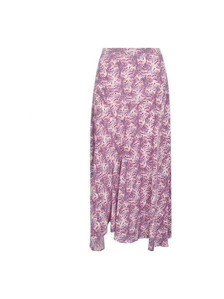 Długa spódnica Isabel Marant różowa
