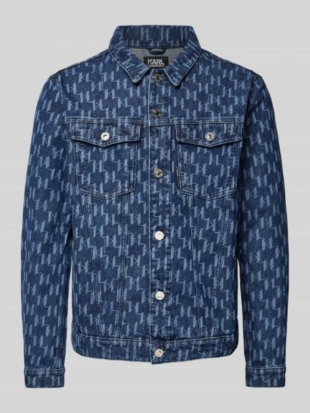 Niebieska kurtka jeansowa Karl Lagerfeld