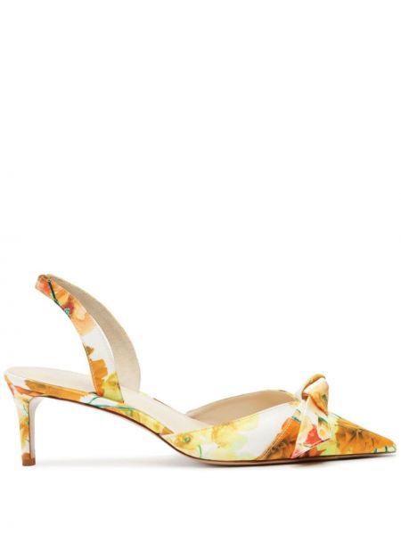 Sandale cu model floral cu imagine slingback Alexandre Birman