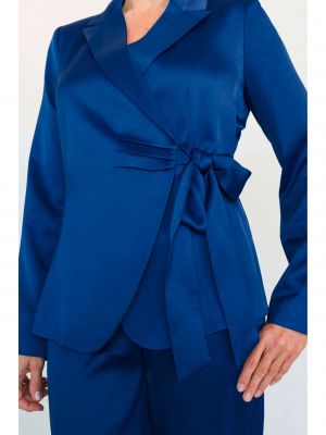 Satenska jakna Orsay modra