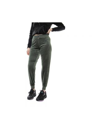 Spodnie sportowe Juicy Couture zielone