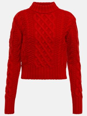 Вълнен пуловер Emilia Wickstead червено