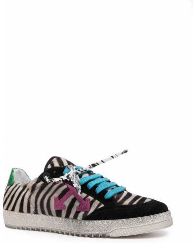 Sneaker mit print mit zebra-muster Off-white