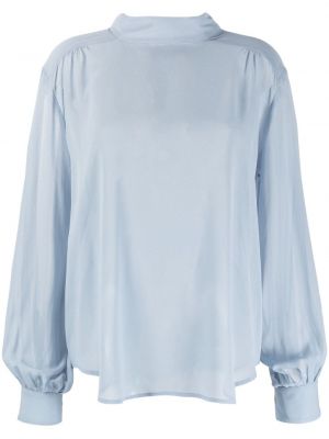 Копринена блуза с панделка Société Anonyme