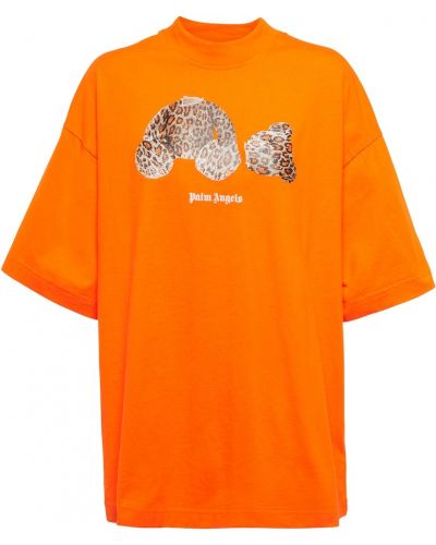 Tričko Palm Angels, oranžová