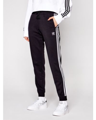 Pantaloni slim fit sportivi Adidas nero