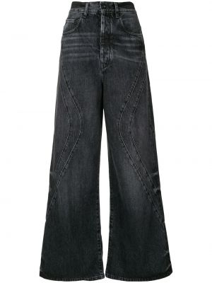Mom jeans Marcelo Burlon County Of Milan, сzarny