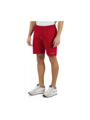 Pantalones cortos deportivos Tommy Hilfiger rojo