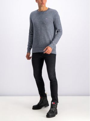 Пуловер Tommy Jeans сиво