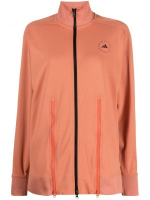 Μπουφάν Adidas By Stella Mccartney πορτοκαλί