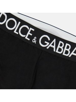 Leggings de tela jersey Dolce & Gabbana negro
