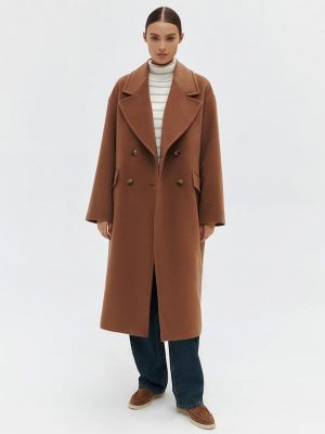Пальто Antiga коричневое