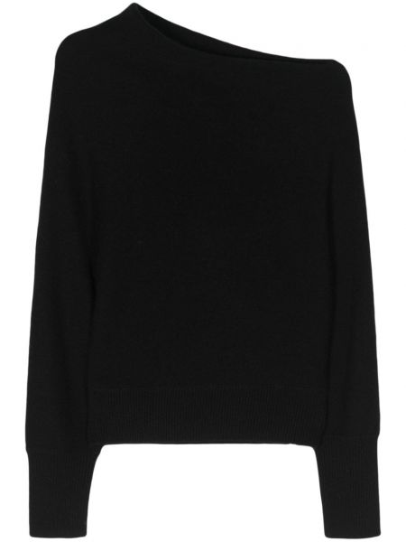 Džemper od kašmira Liska crna