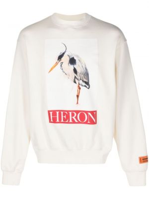 Sweatshirt Heron Preston weiß