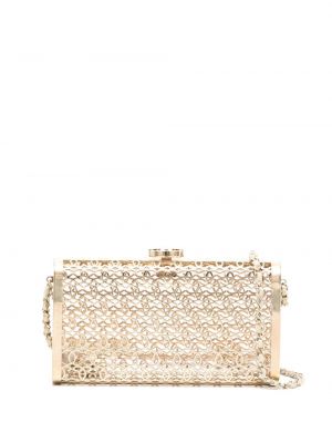 Listová kabelka Chanel Pre-owned zlatá