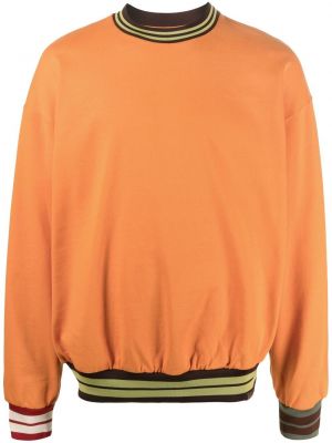 Dryžuotas džemperis Jacquemus oranžinė