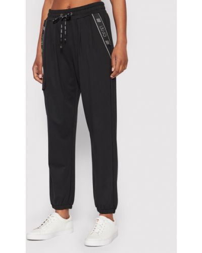 Liu Jo Sport Pantaloni trening TA2177 J5942 Negru Regular Fit